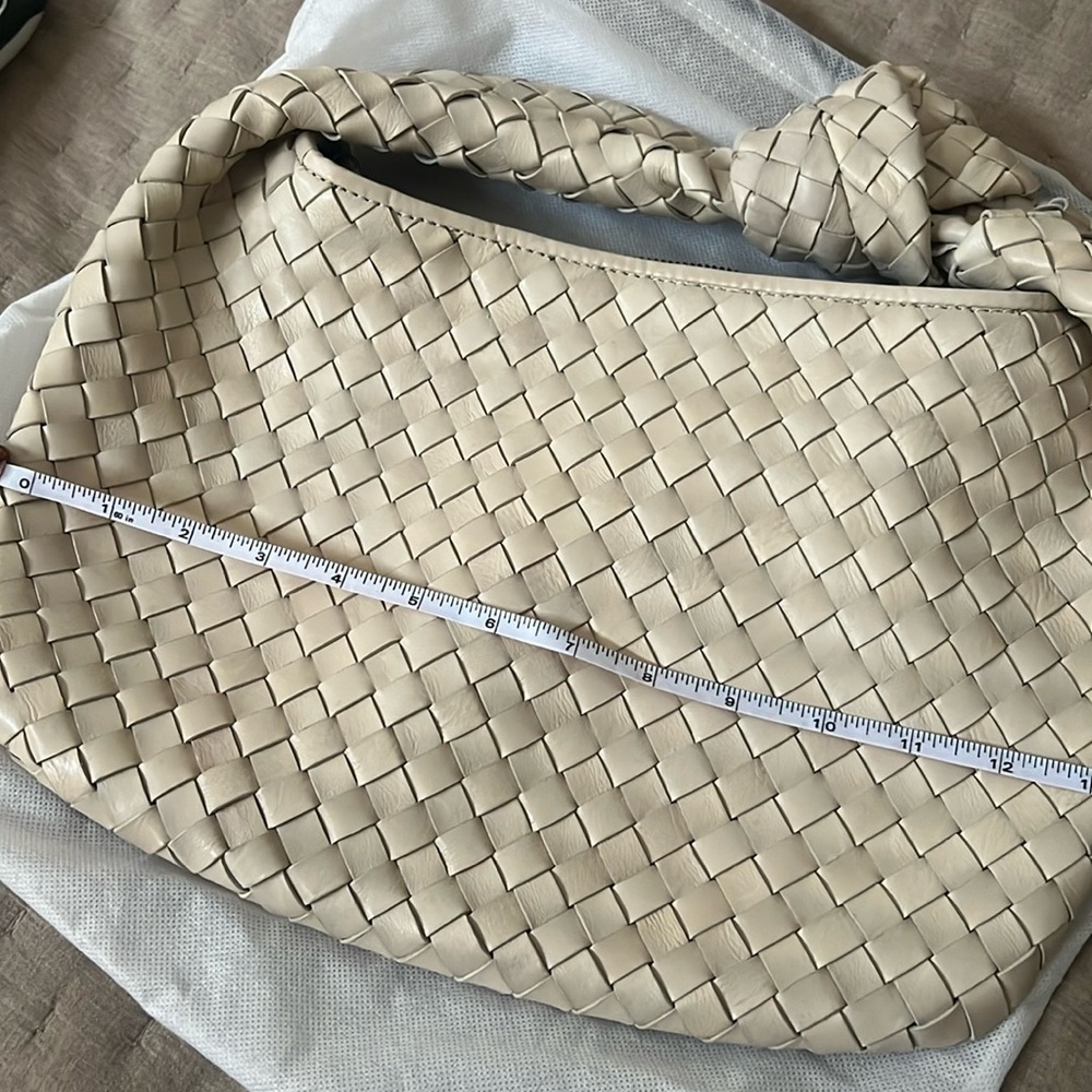 Genuine Leather Top Knot handbag